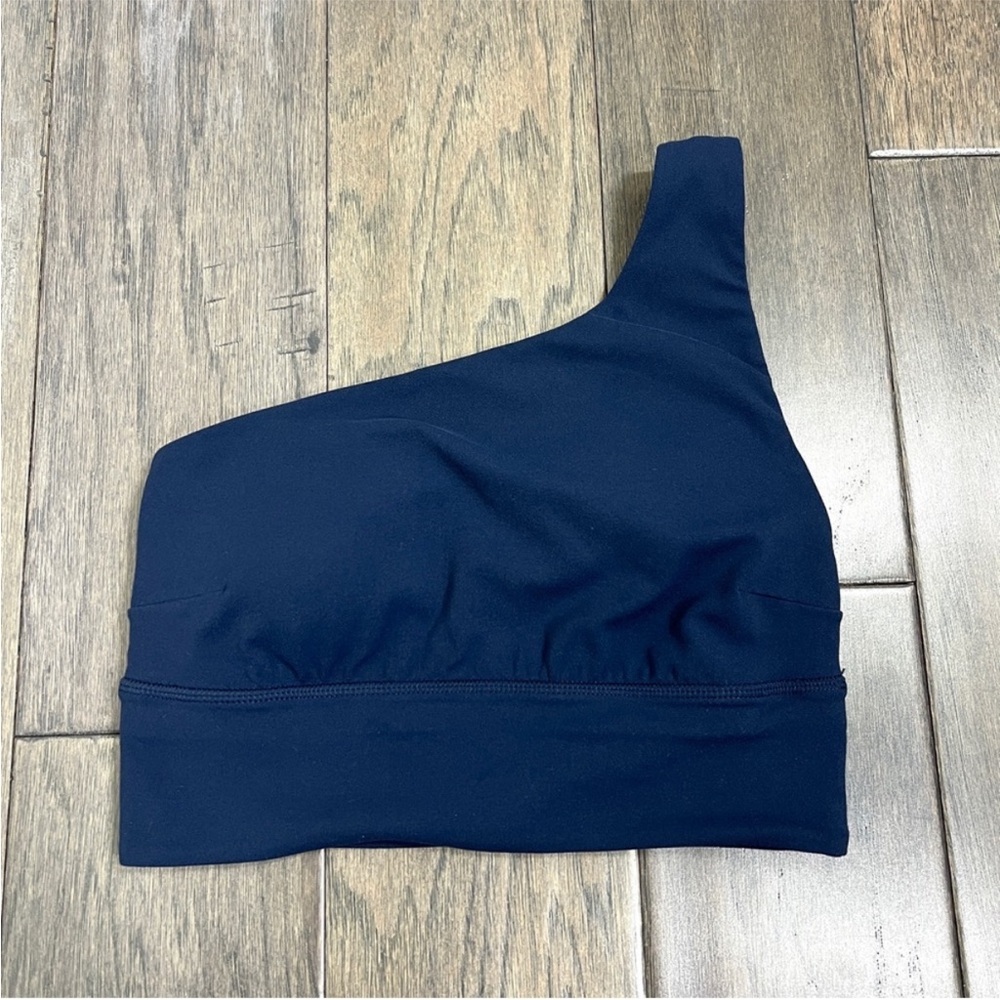 Lululemon Align Asymmetrical Bra True Navy